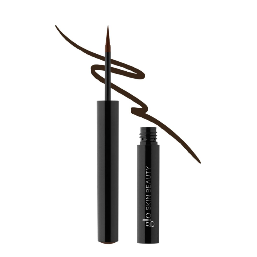 Glo Precision Liquid Eyeliner - Dark Brown, 1,7 ml - TESTER