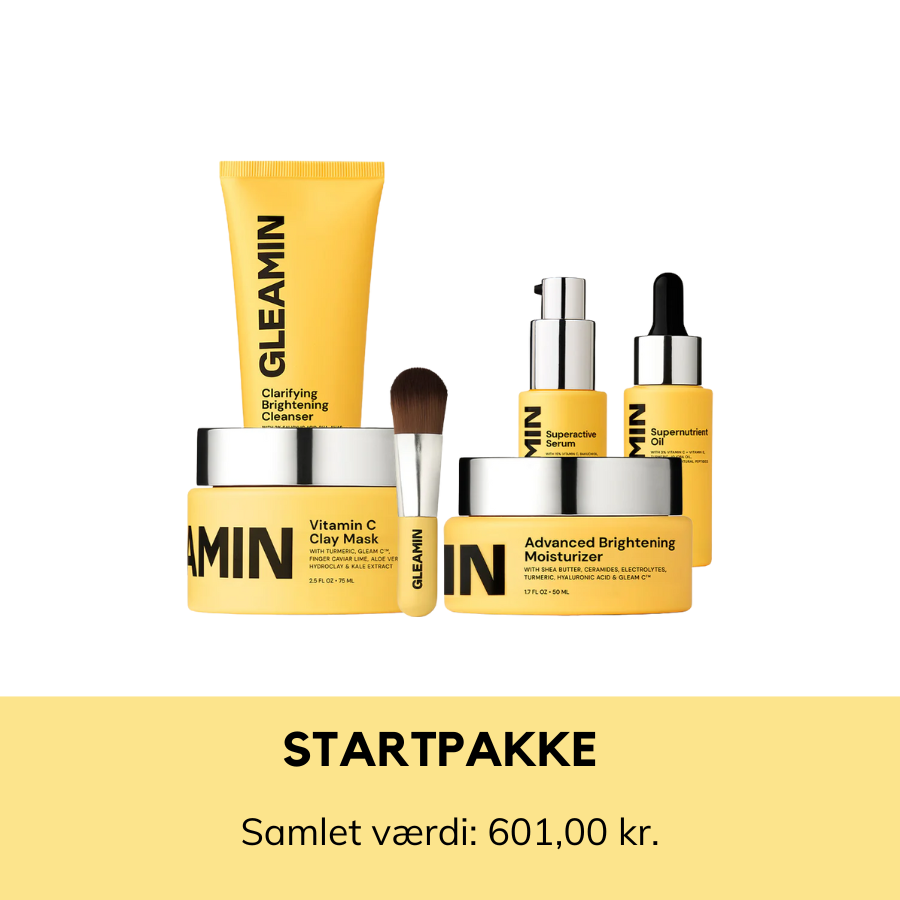 Gleamin – Vitamin C serie – intro pakke til en samlet værdi af kr. 601,00