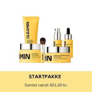 Gleamin – Vitamin C serie – intro pakke til en samlet værdi af kr. 601,00