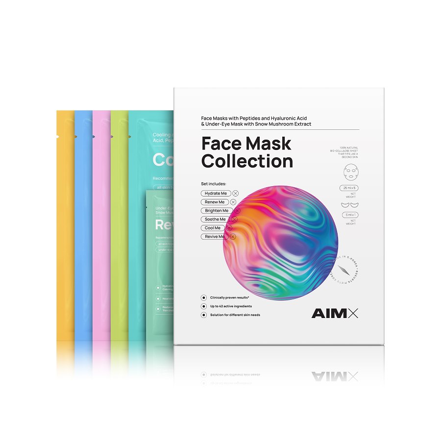 AIMX "Face Mask Collection" all masks set, 5*25ml and 1*5ml - INTROTILBUD