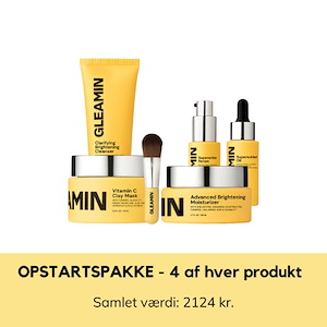 Gleamin – Vitamin C serie – Opstartspakke med 4 stk af hvert produkt