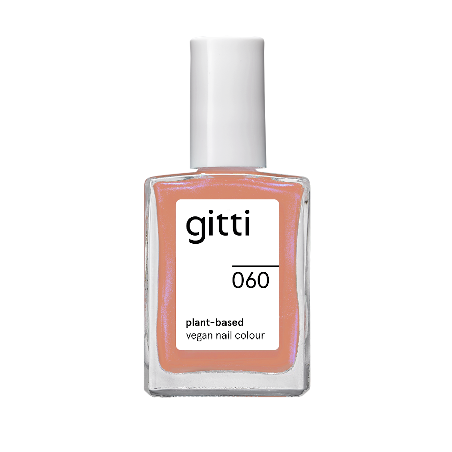 gitti Nail Polish 060 - sheer Apricot Glimmer, 15 ml