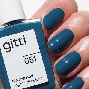 gitti Nail Polish 051- Transformative Teal , 15 ml - UDGAR