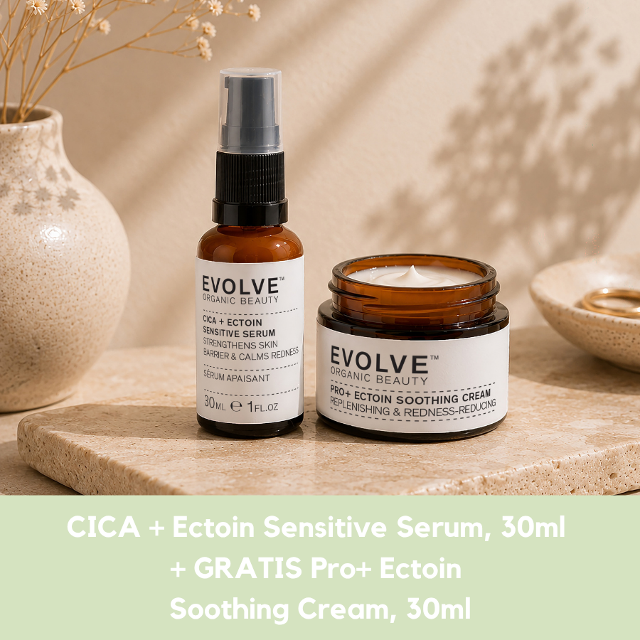 Evolve CICA + Ectoin Sensitive Serum, 30 ml + Evolve Pro+ Ectoin Soothing Cream, 30 ml