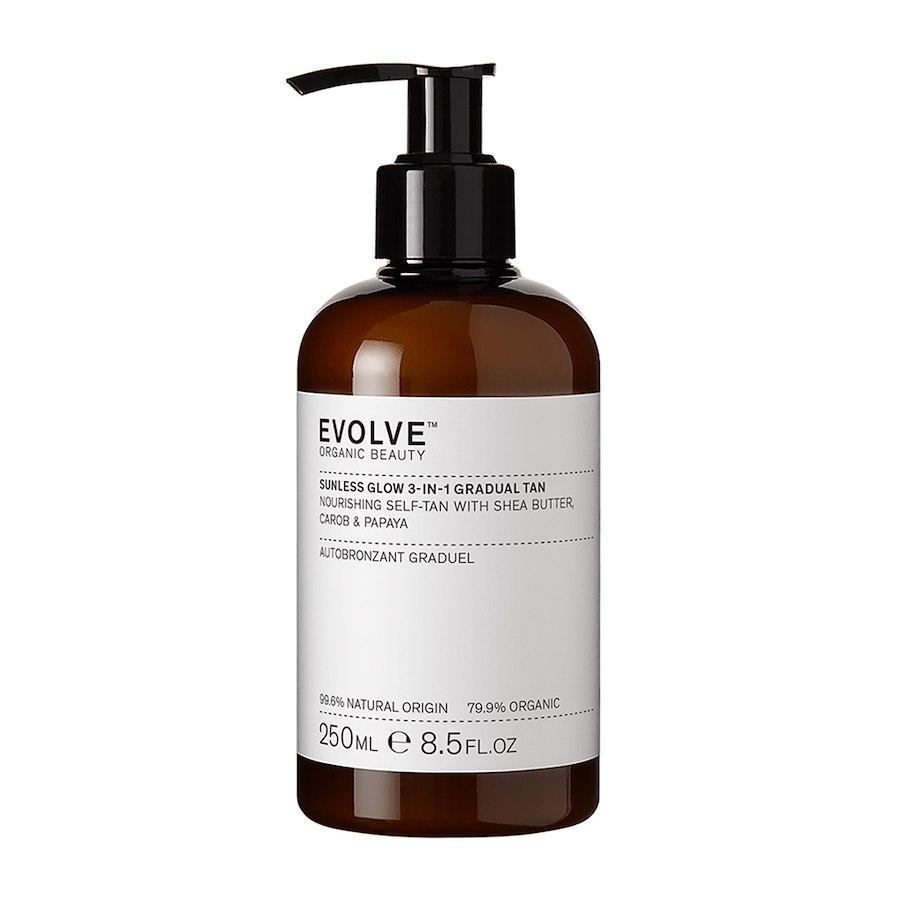 Evolve Sunless Glow 3-in-1 Gradual Tan, 250 ml - TESTER