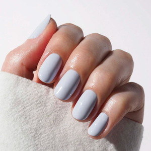 gitti Nail Polish 050- Light Blue Grey, 15 ml - UDGAR