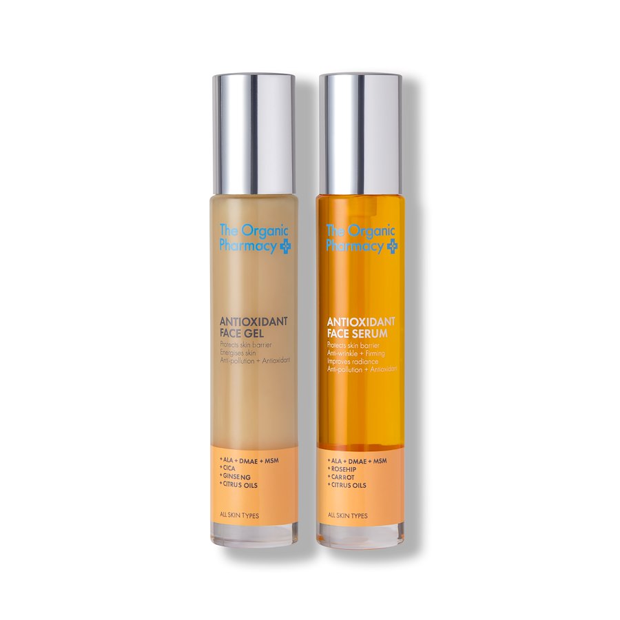 TOP Antioxidant Face Gel & Antioxidant Face Serum Duo, 35ml