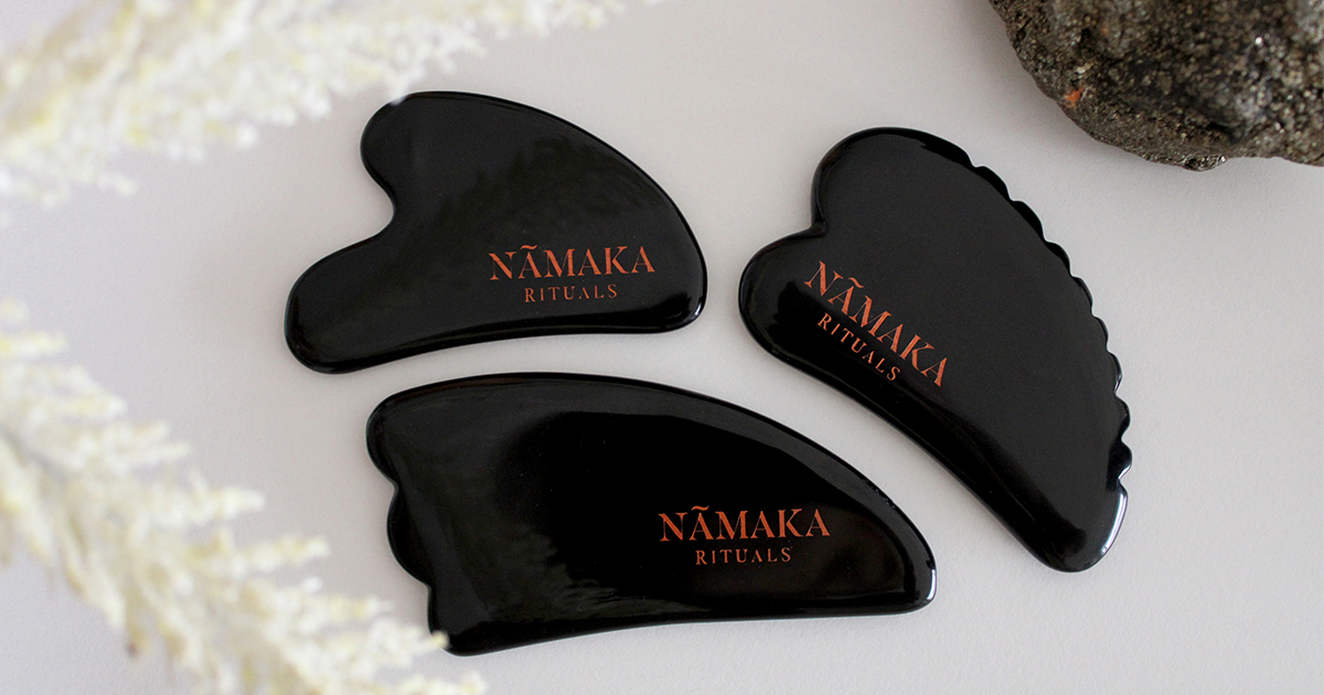 Nãmaka Rituals lancerer Gua Sha, Jade Roller og Cryo Sticks